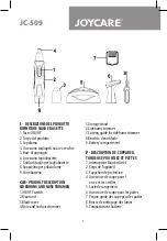 Preview for 1 page of Joycare JC-509 Instruction Manual