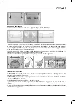 Preview for 6 page of Joycare JL-1516 PASTROCCHIO User Manual