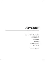 Preview for 1 page of Joycare NANNOLO JC-1247 User Manual