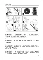 Preview for 5 page of Joycare SERENO JC-1506 User Manual