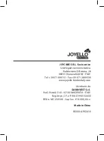 Preview for 20 page of Joyello JL-1075 J-FIX User Manual