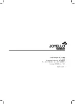 Preview for 16 page of Joyello JL-901 MONELLO User Manual