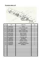 Предварительный просмотр 42 страницы Joyner Dirt Devil 250 2004 Owner'S Manual And Parts Manual