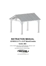 Предварительный просмотр 1 страницы Joyside A03 Series Instruction Manual