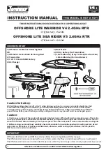 Предварительный просмотр 1 страницы Joysway Hobby OFFSHORE LITE WARRIOR V4 Instruction Manual