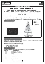 Joysway Caribbean V2 8802 Instruction Manual preview