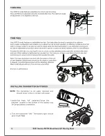 Preview for 6 page of Joysway Invincible Razor ARTR 9501S Assembly And Operation Manual