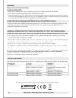 Preview for 11 page of Joysway Invincible Razor ARTR 9501S Assembly And Operation Manual