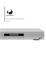 Предварительный просмотр 1 страницы JOYTECH Control Center 240C User Manual