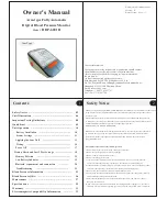 JOYTECH DBP-6281B Owner'S Manual предпросмотр