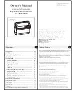 Предварительный просмотр 1 страницы JOYTECH DBP-6293B Owner'S Manual