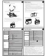 Предварительный просмотр 8 страницы JOYTECH DBP-6293B Owner'S Manual