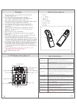 Предварительный просмотр 2 страницы JOYTECH DET-3015b Owner'S Manual