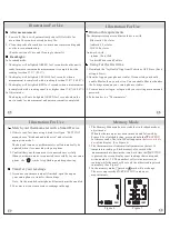 Предварительный просмотр 5 страницы JOYTECH DET-3015b Owner'S Manual