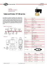 JP Fluid Control ST-SB Series Manual предпросмотр