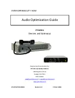 Preview for 1 page of JPS ACU-Z1 Optimization Manual