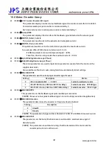 Предварительный просмотр 50 страницы JPS JMD-STD-90A User Manual