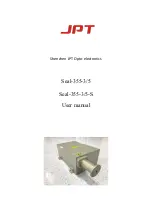 JPT Seal-355-3 User Manual preview