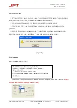 Preview for 17 page of JPT YDFLP Installation Manual And User'S Manual