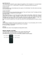 Preview for 8 page of JR Home BLT-999W-13 Installation And Operation Instructions Manual