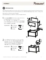 Preview for 5 page of JR Home Paramount FP-341-GY Instructions And Owner'S Manual