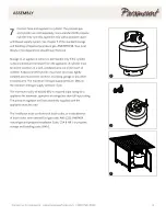 Preview for 8 page of JR Home Paramount FP-341-GY Instructions And Owner'S Manual