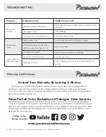 Preview for 27 page of JR Home Paramount FP-341-GY Instructions And Owner'S Manual