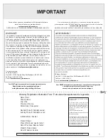 Preview for 28 page of JR Home Paramount FP-341-GY Instructions And Owner'S Manual