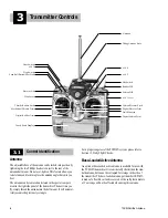 Preview for 6 page of JR 10X HELICOPTER VERSION User Manual