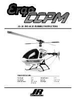 JR Ergo CCPM Assembly Instructions Manual preview