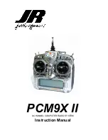 JR PCM9X II Instruction Manual preview