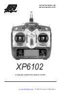 Preview for 1 page of JR XP6102 Instruction Manual