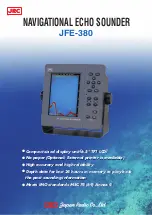 JRC JFE-380 - Brochure preview