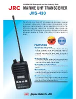 JRC JHS-430 Brochure preview