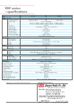 Предварительный просмотр 6 страницы JRC JHS-770S - Brochure