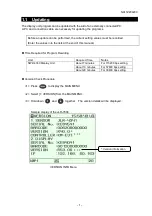 Предварительный просмотр 2 страницы JRC JLR-7500 - Program Update Procedure