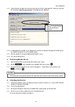 Предварительный просмотр 7 страницы JRC JLR-7500 - Program Update Procedure