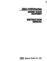 Preview for 1 page of JRC JMA-1030 Series Instruction Manual