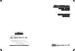 Preview for 1 page of JRC JMA-3400 Series Instruction Manual