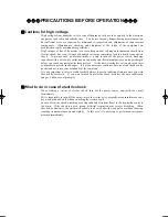 Preview for 3 page of JRC JMA-5312-6 Instruction Manual