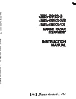 Preview for 1 page of JRC JMA-5912-6 Instruction Manual