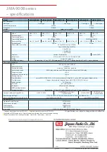 Preview for 8 page of JRC JMA-900B Brochure