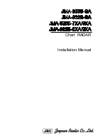 JRC JMA-922B-6XA Installation Manual preview