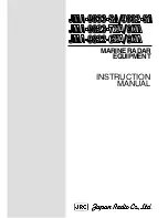 JRC JMA-9822-6XA Instruction Manual preview