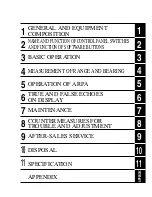 Preview for 27 page of JRC JMA-9822-6XA Instruction Manual