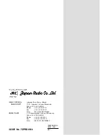 Предварительный просмотр 372 страницы JRC JMA-9822-6XA Instruction Manual