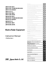 JRC JMR-7210-6X Instruction Manual preview