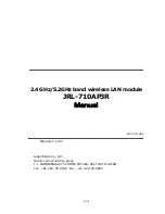 Preview for 12 page of JRC JRL-710AP3R User Manual