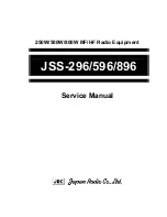 Preview for 1 page of JRC JSS-296 - Service Manual