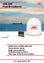 JRC JUE-500 Brochure preview